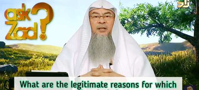 What are the legitimate reasons for which  one can break their prayer