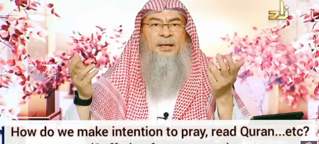 How to make intention to pray, read Quran etc? (Suffering from waswas