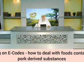 ​How to deal with food containing pork, haram animals derived substances?