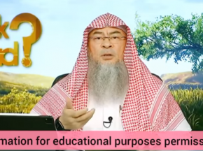 Is animation for educational purposes permissible in Islam?