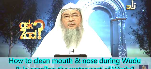 How to rinse your Mouth and Nose while making Wudu & Ghusl?