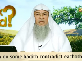 Why do some hadiths contradict eachother?