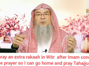 Can I pray an extra rakah after imam finishes witr in taraweeh so I can pray tahajjud at home?