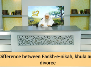 Difference between Faskh e nikah, Khula & Divorce