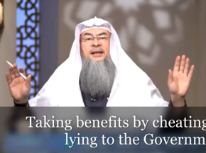 Taking benefits by Cheating or Lying to the government