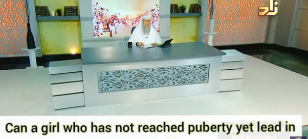 Can a girl who has not reached puberty yet lead in prayer / salah?