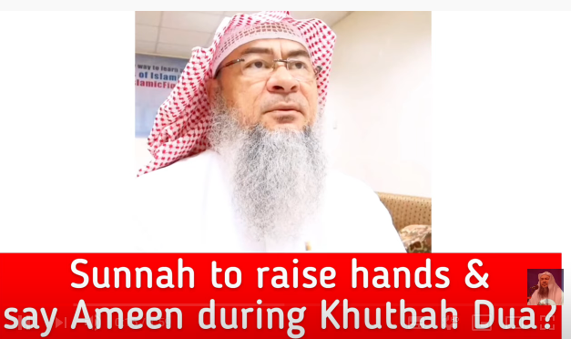 is-it-permissible-to-raise-hands-and-say-ameen-during-friday-khutbah-dua