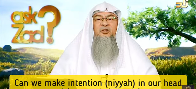 Can I make intention (niyyah) for prayer, wudu in head or heart without verbalising it