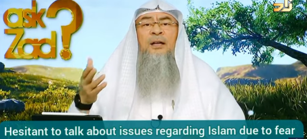 Hesitant to talk about issues regarding Islam due to fear of saying something wrong