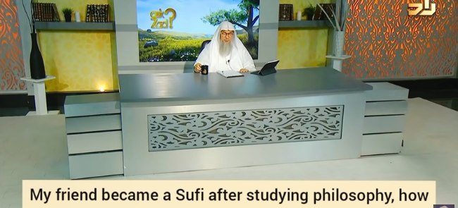 My friend became a sufi after studying philosophy, how can I advise him?