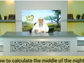 How to calculate the middle of the night? (End time for isha - Islamic Midnight)
