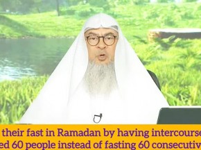 Intercourse when fasting in Ramadan Can we feed 60 people instead of fasting 60 days assim al hakeem