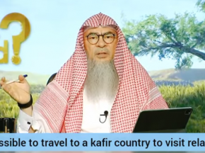 Is it permissible to travel to a non muslim country to visit relatives?
