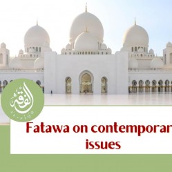 Fatawa on contemporary issues