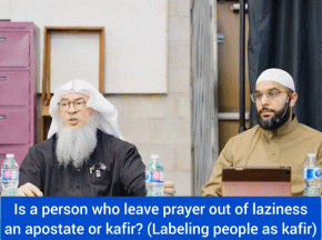 A person who leaves the prayer out of laziness is a kafir or an apostate? (Takfir)