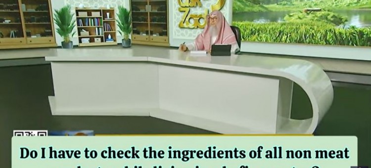 Check ingredients of all non meat products in kafir countries? #Assim