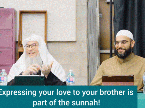 Expressing your love ❤ to your muslim brother is part of the sunnah