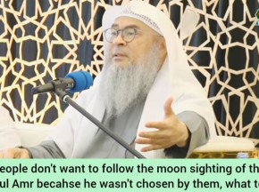 People don't want to follow moon sighting of Wali ul Amr cuz he wasn't chosen by them, what to do?