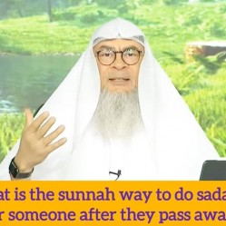 Charity in 1st week, 40 days, on anniversary for deceased (What's Sunnah way) #Assim