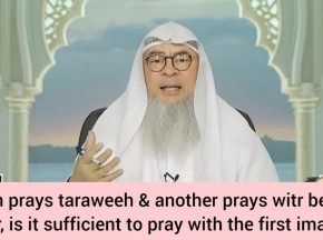 Two imams lead taraweeh & witr, is it sufficient to pray only taraweeh with 1st imam