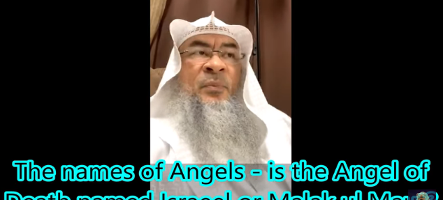 The Names of Angels : Is the name of Angel of Death Israeel or Malak ul Maut?