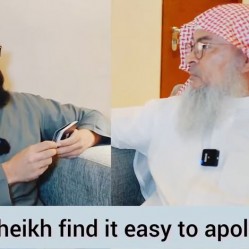 Does Sheikh find it easy to apologise? #Assim
