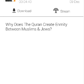 Zakir Naik Muslim Central Audio App